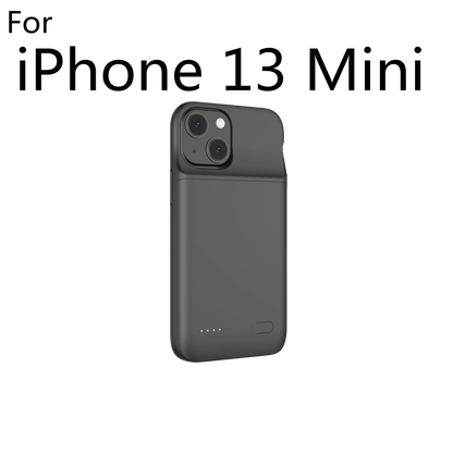 for iPhone 11 12 13 14 Pro Max XS Max XR 6 7 8 Plus SE 5S 13 Mini Battery Charger Case Portable Power Bank Charging Cover Capa